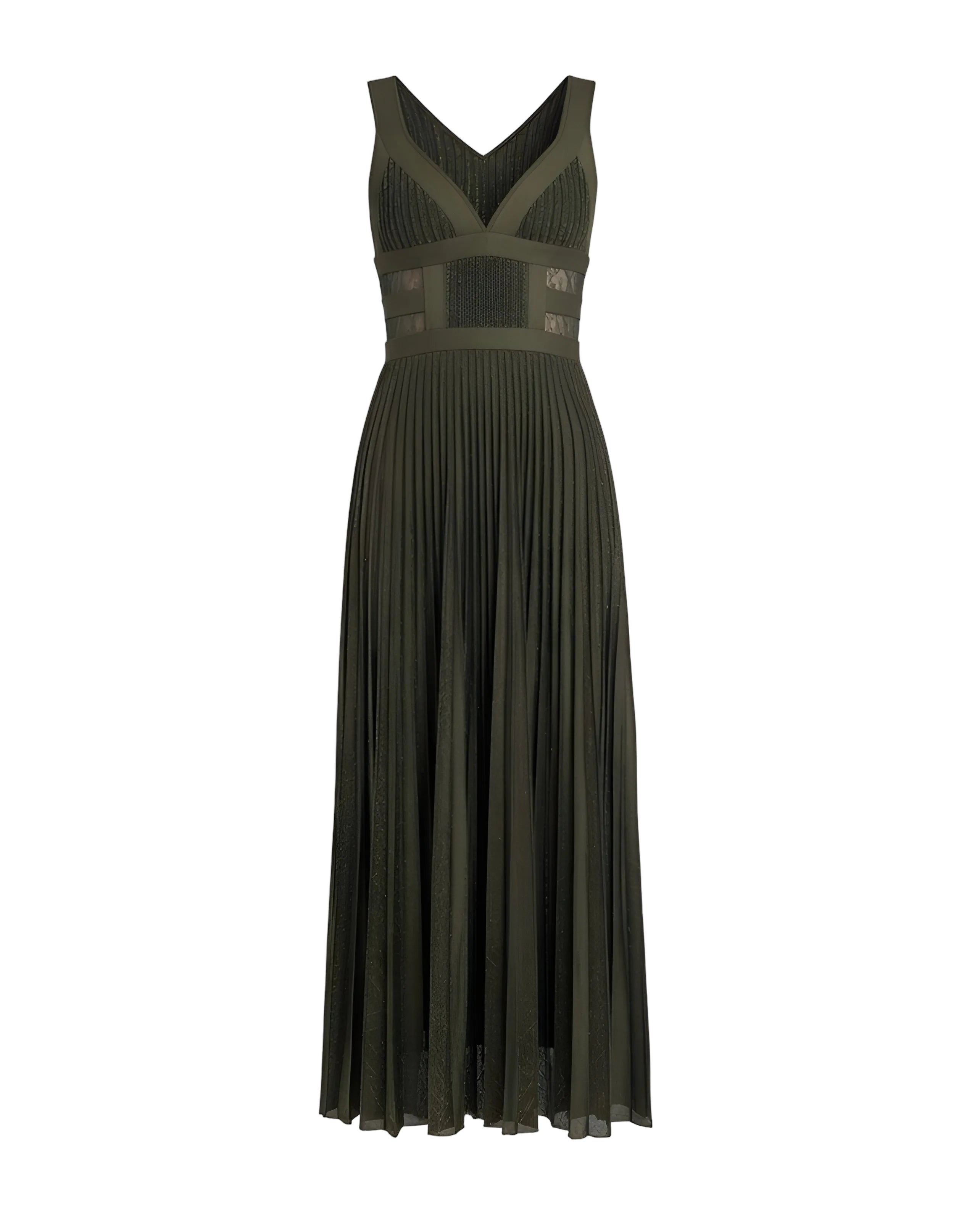 Lace-Insert Dress