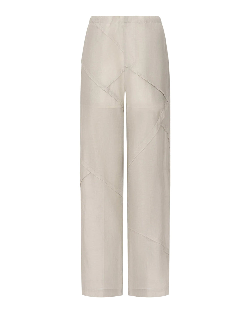 Cotton and Silk Blend Trousers