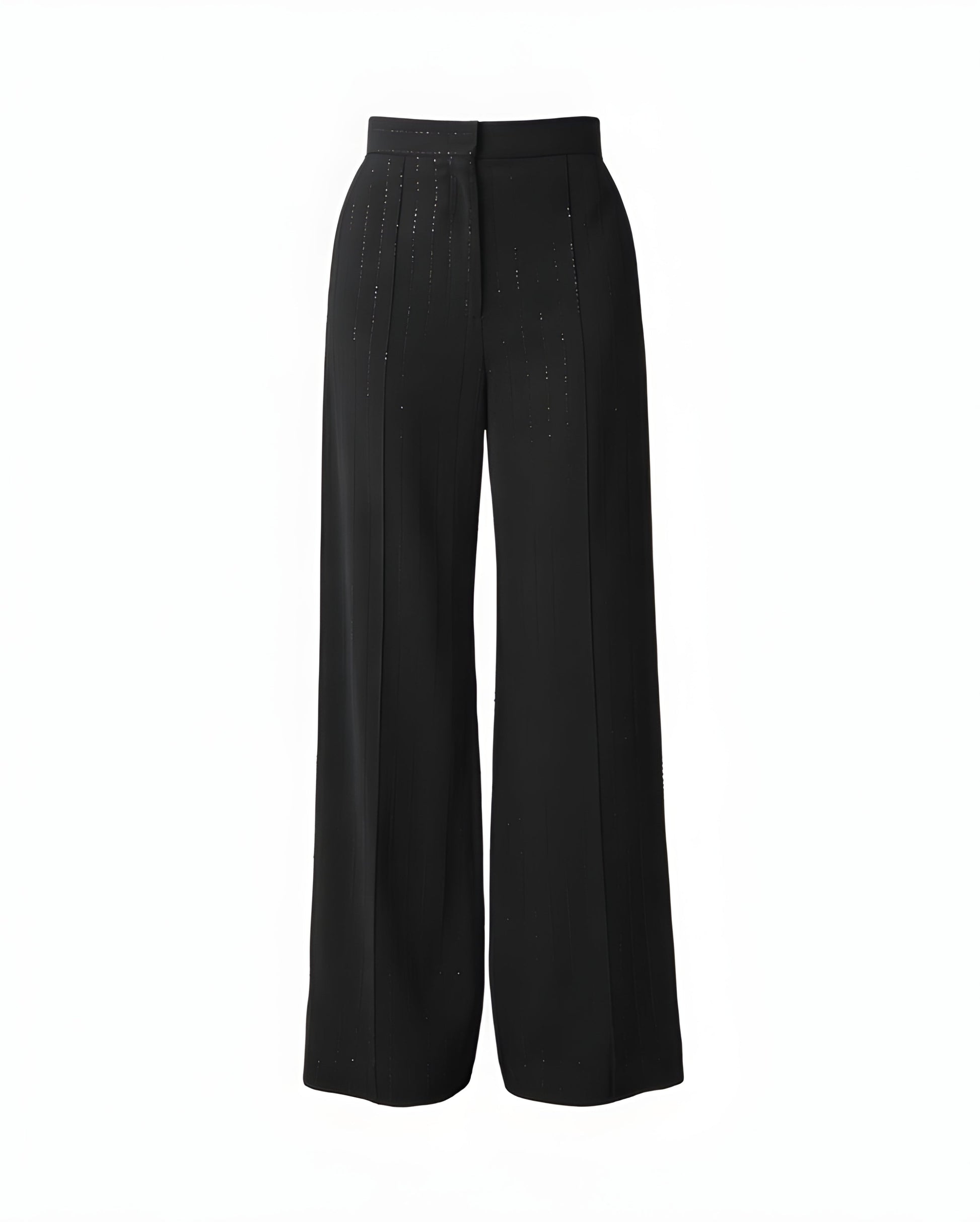 Pinstriped Cady Pants
