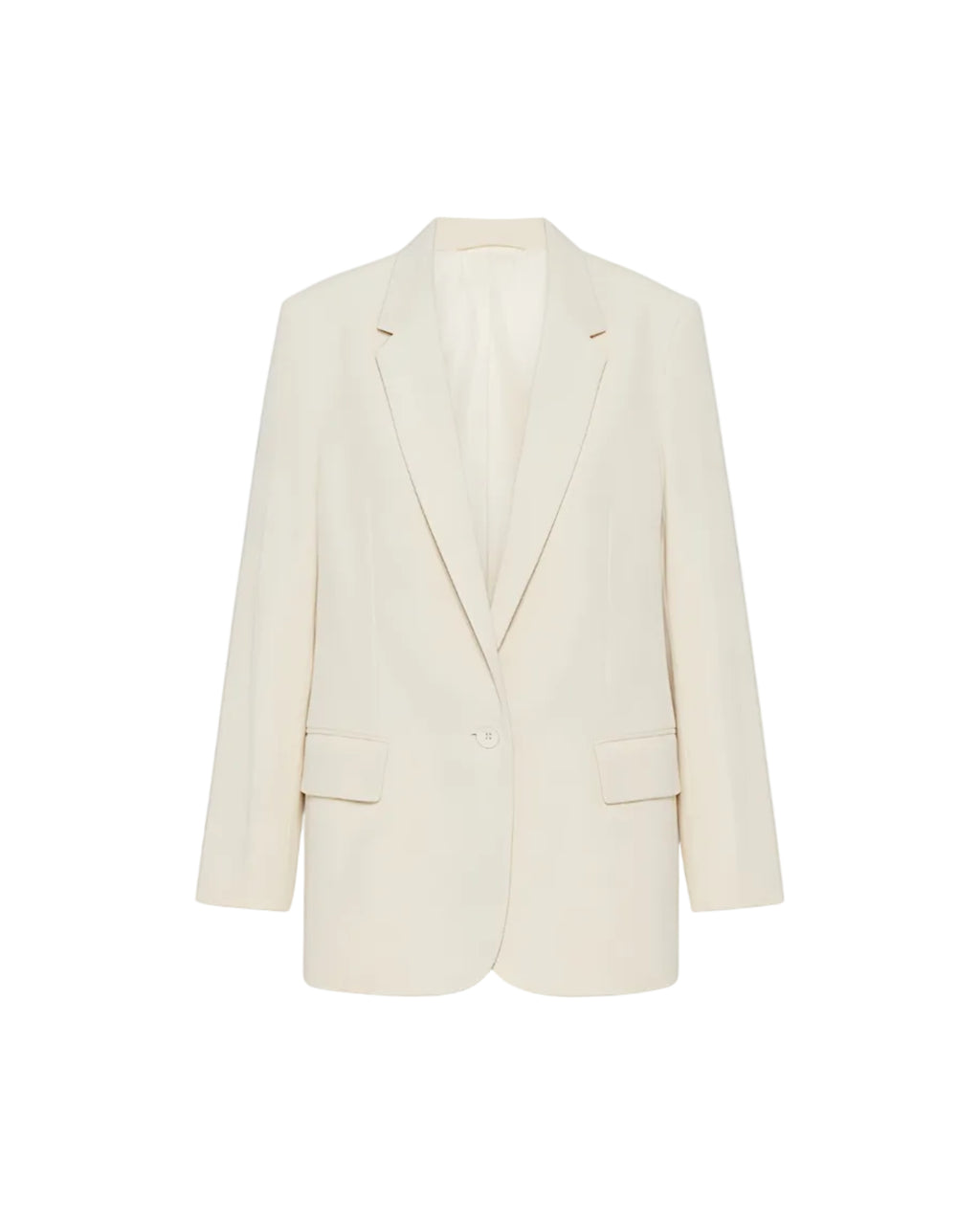 Adjustable Single-Breasted Tailored Jacket