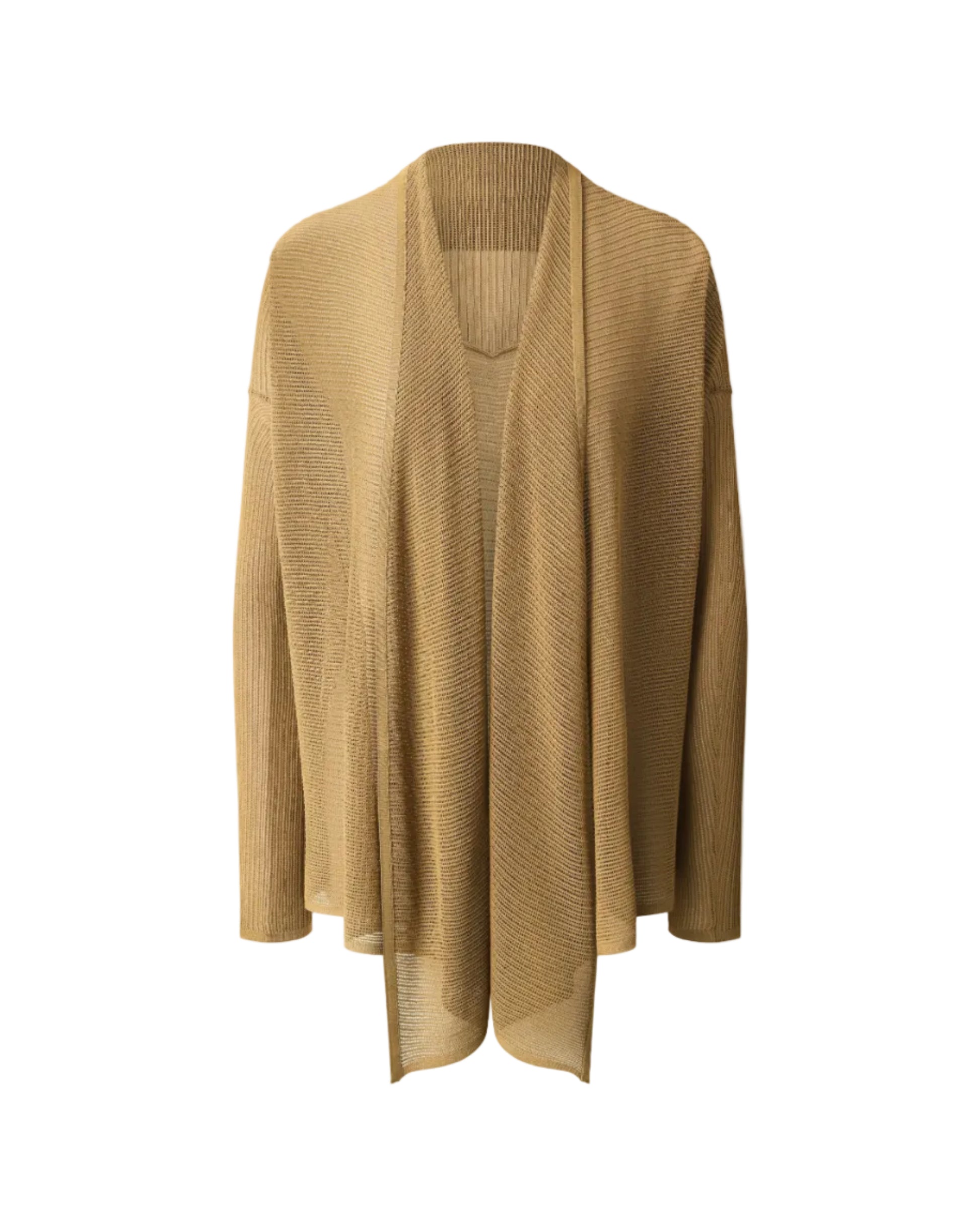 Beige Viscose Cardigan