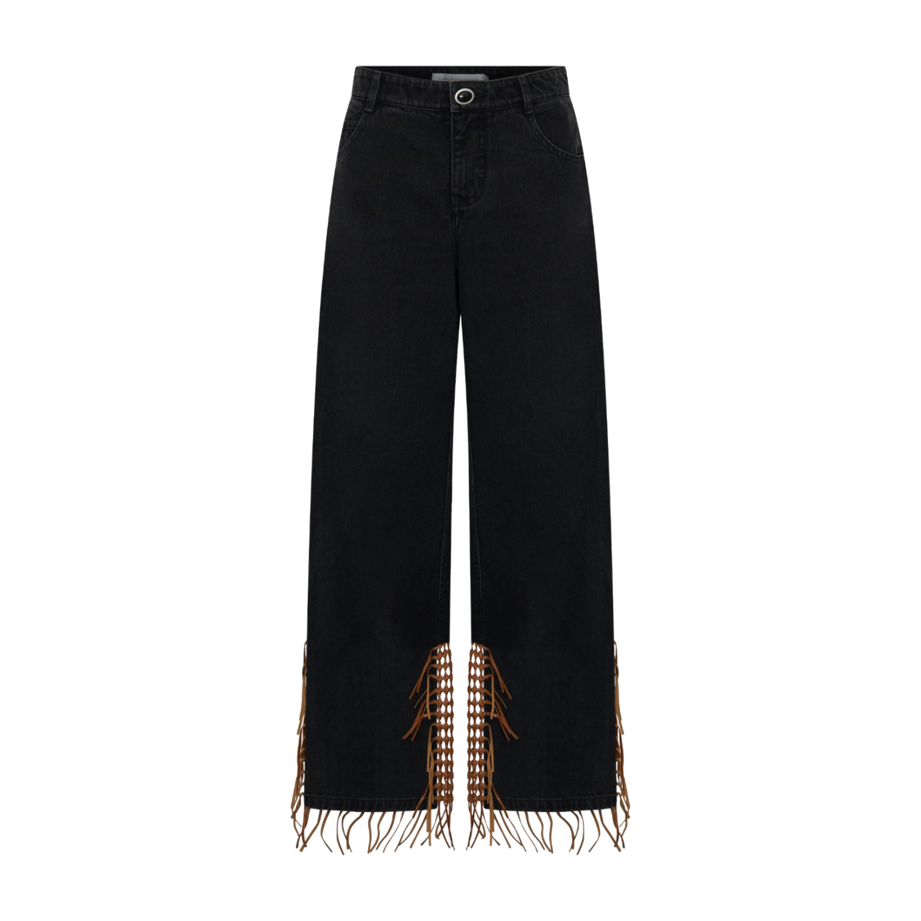 Basket Leather Jeans