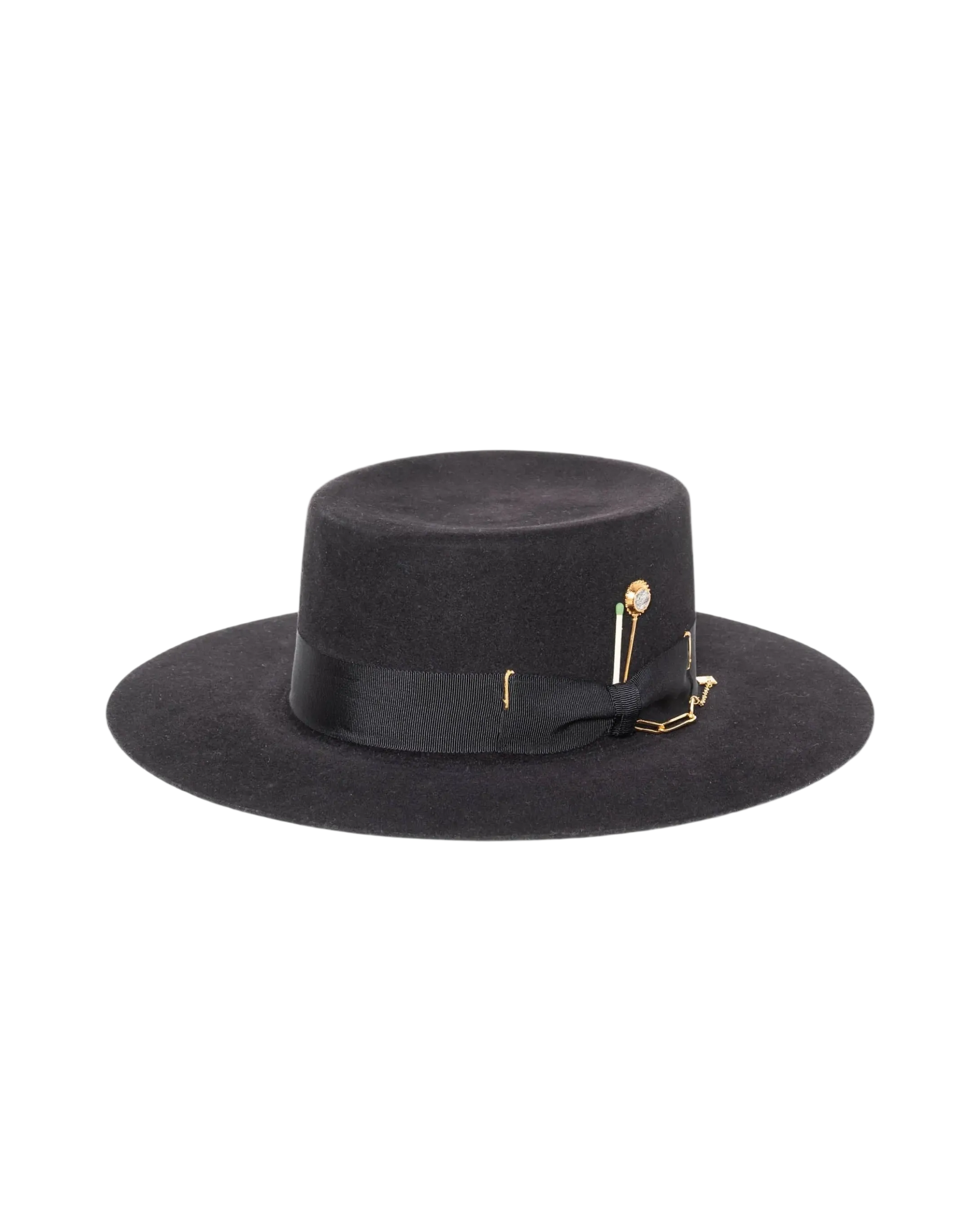 East Hall Pin Embellished Hat