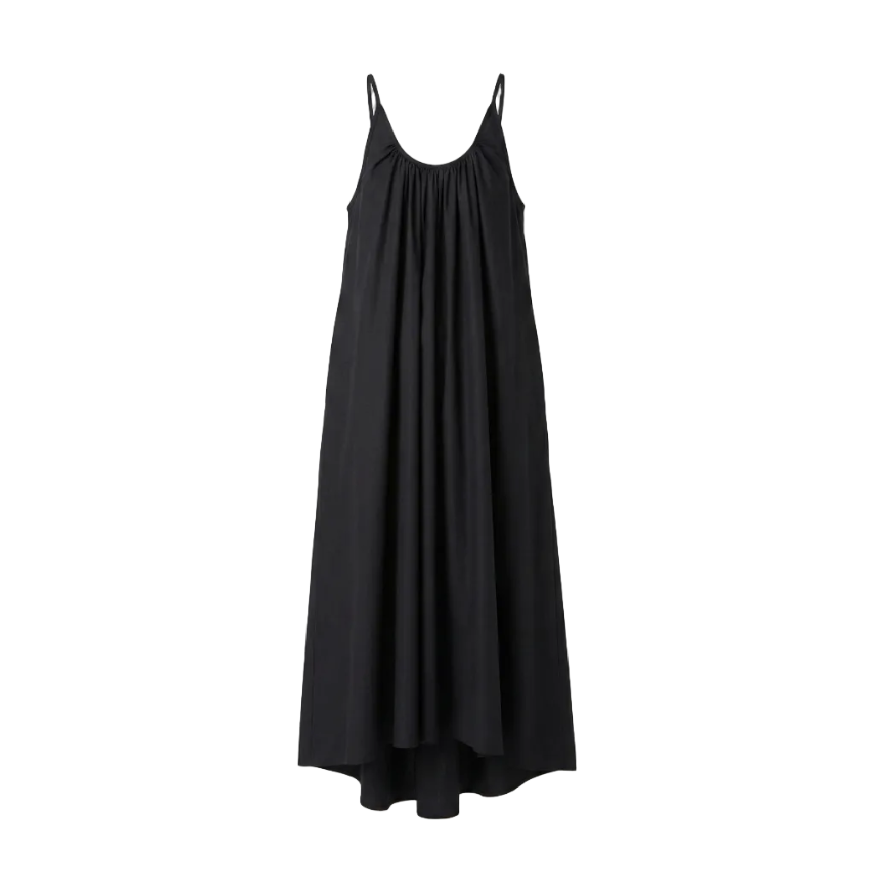 Gathered Halter Maxi Dress