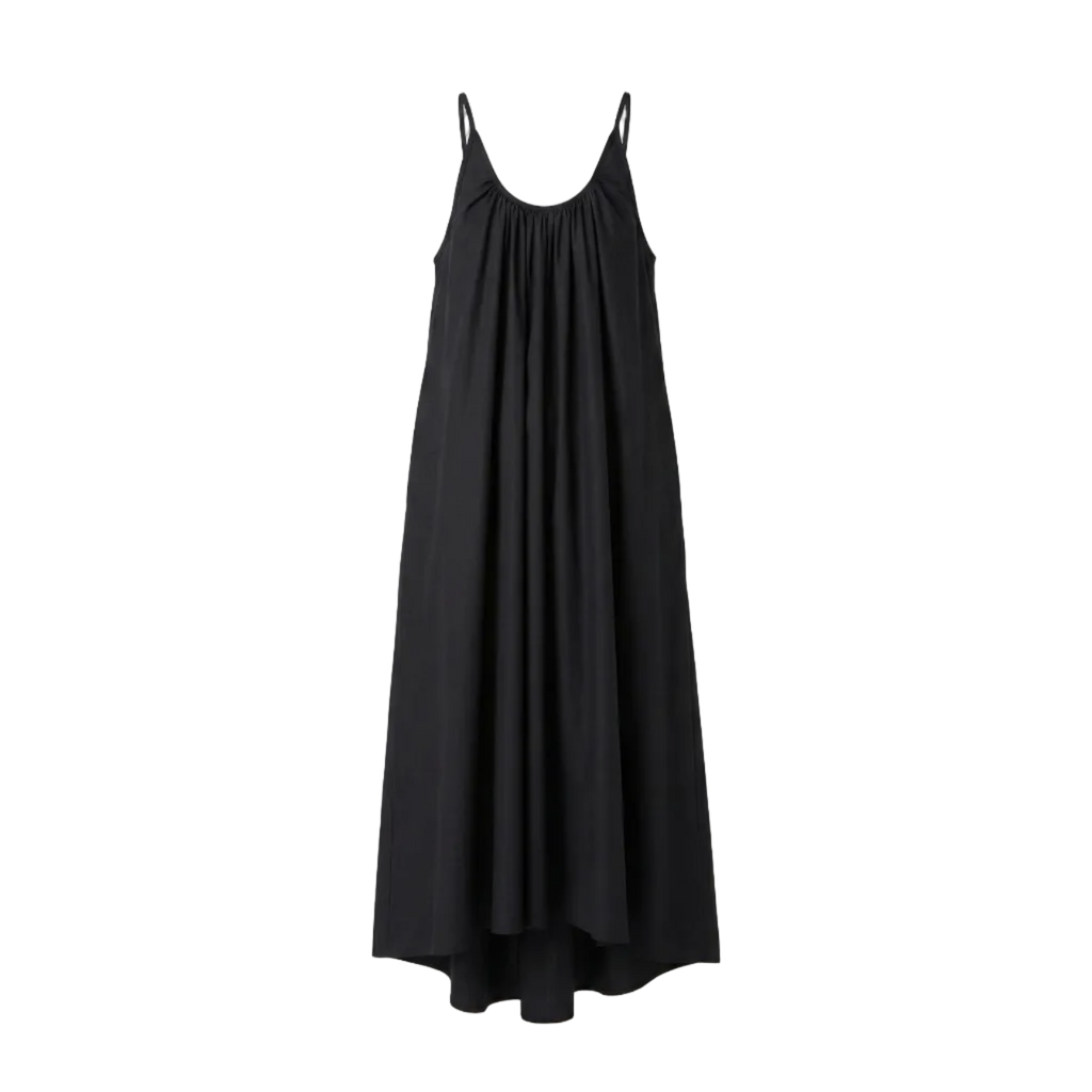 Gathered Halter Maxi Dress