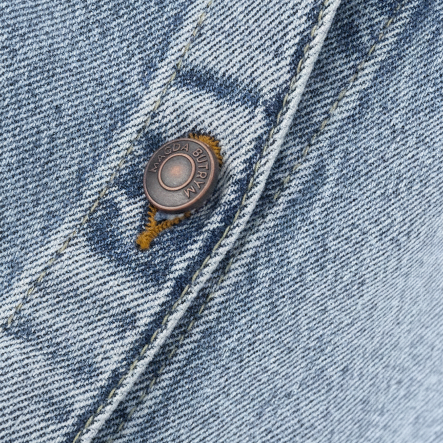 Blue Oversized Denim Shirt