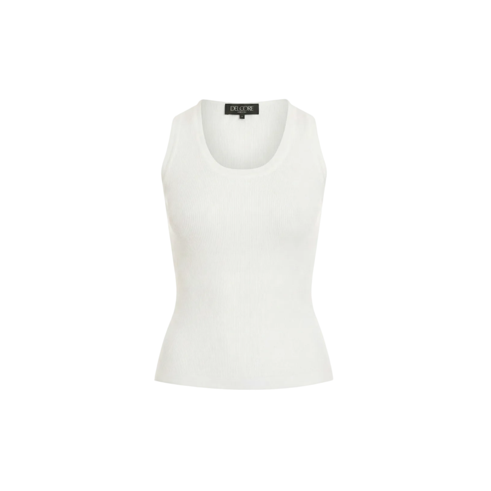 Cotton Strapless Peplum Top