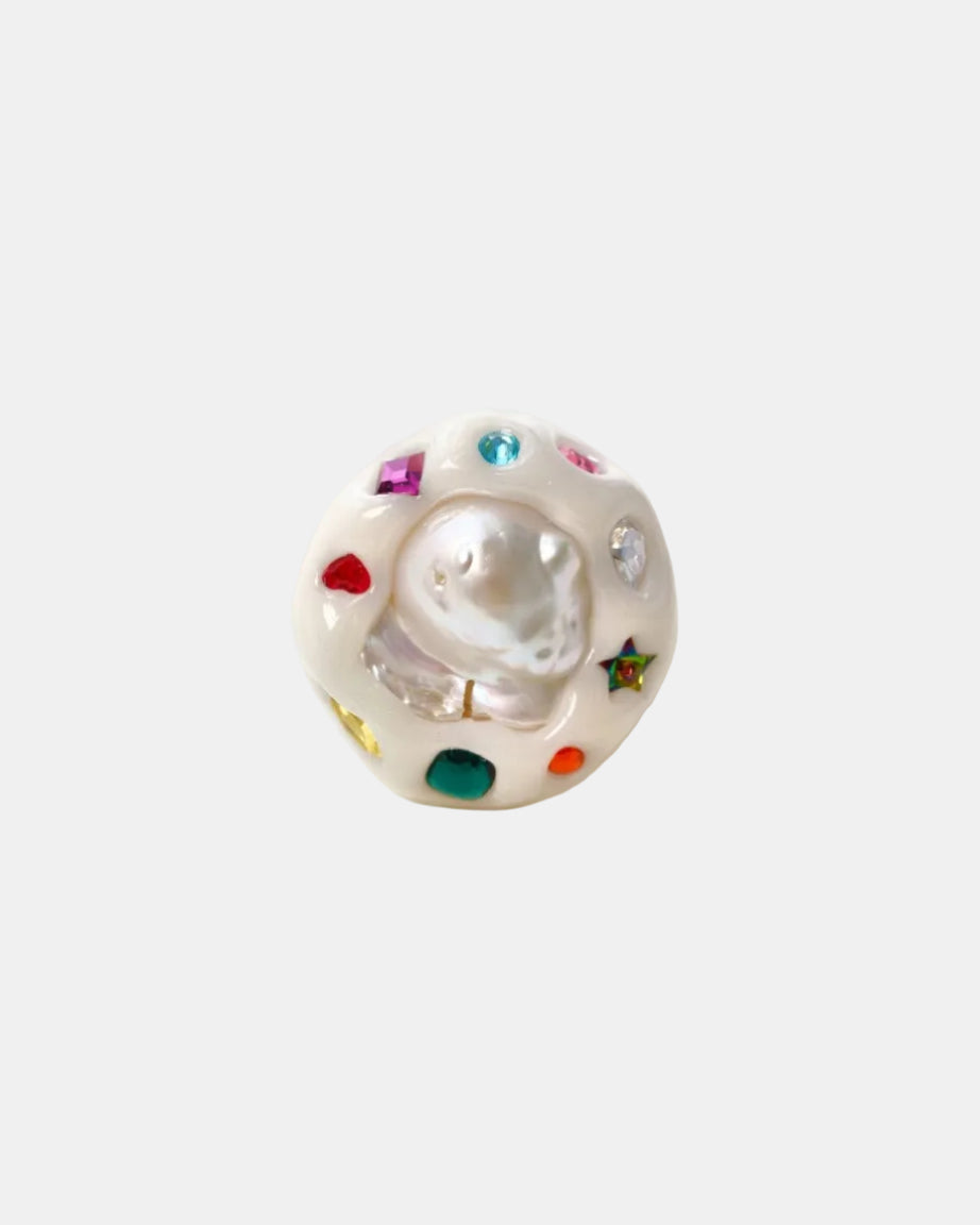 Pearl & Gemstone Ring