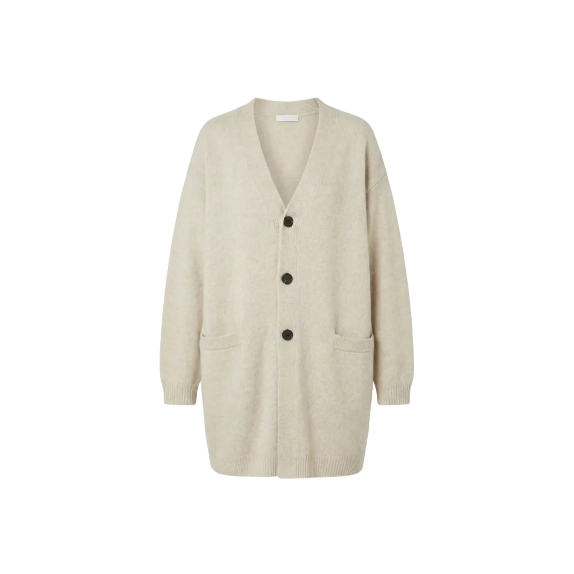 YULIAN Beige Cashmere Cardigan