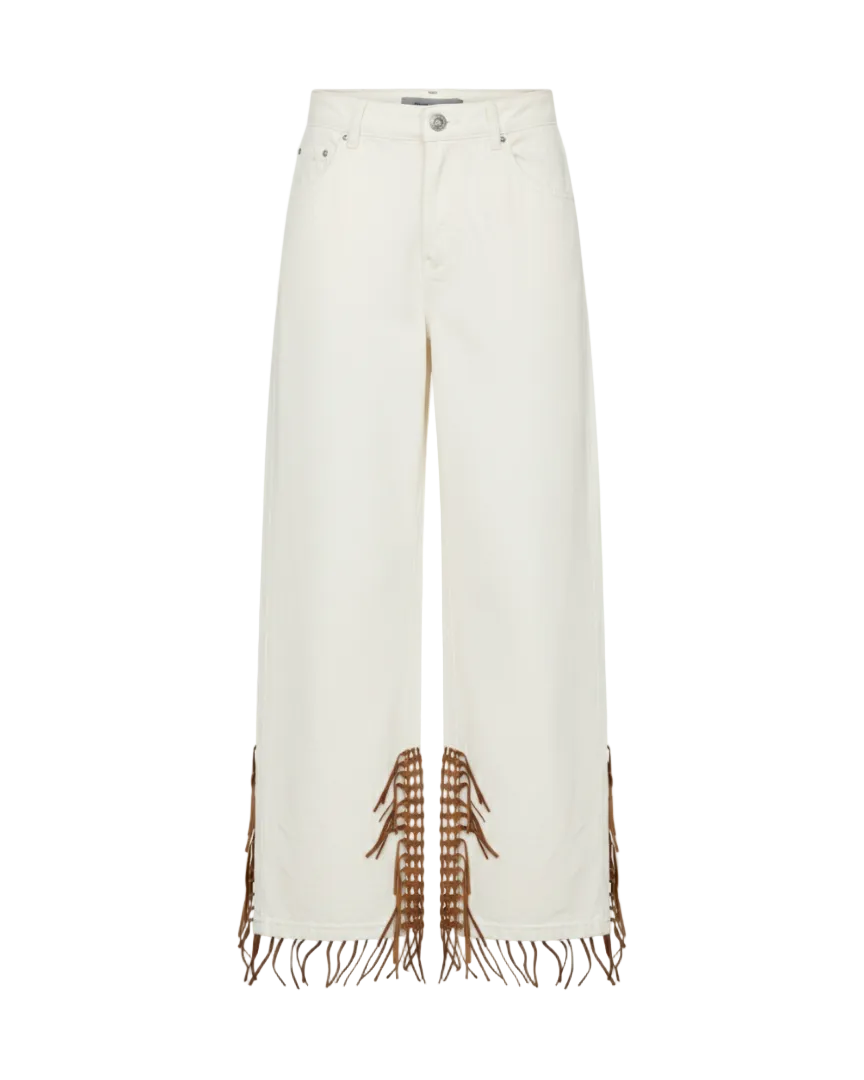 Basket Leather Jeans