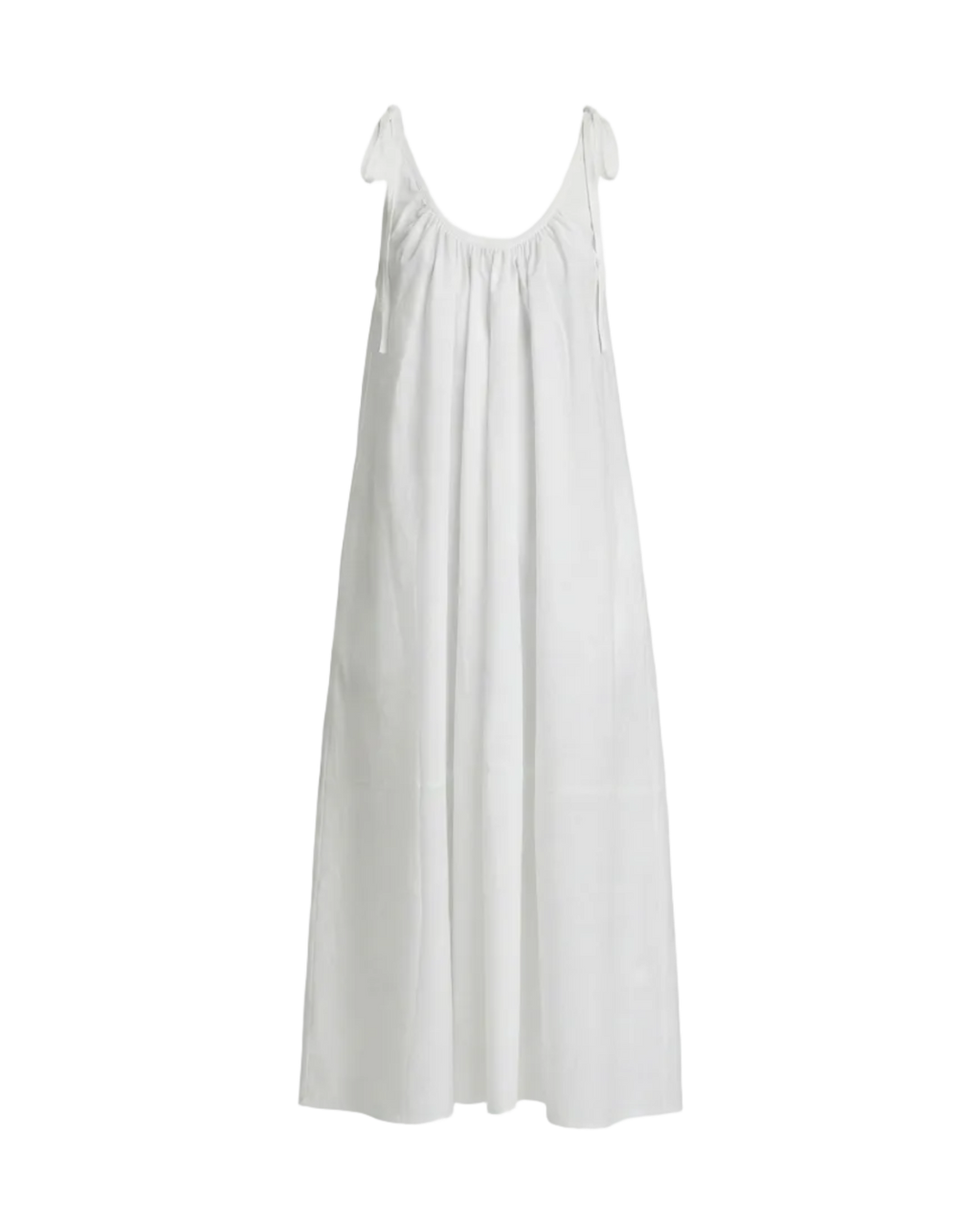 Gathered Halter Maxi Dress