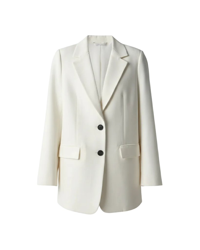 Single-Breasted Tailored Blazer