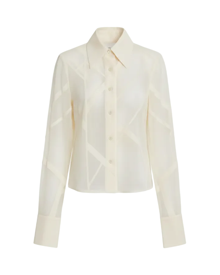 Parachute-Cuts Button-Down Shirt