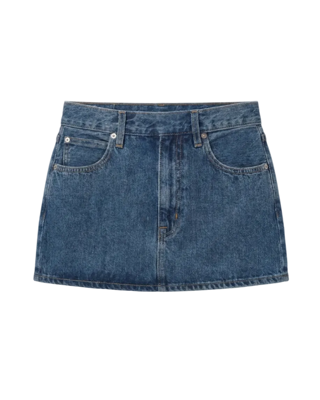 Denim Mini Skirt