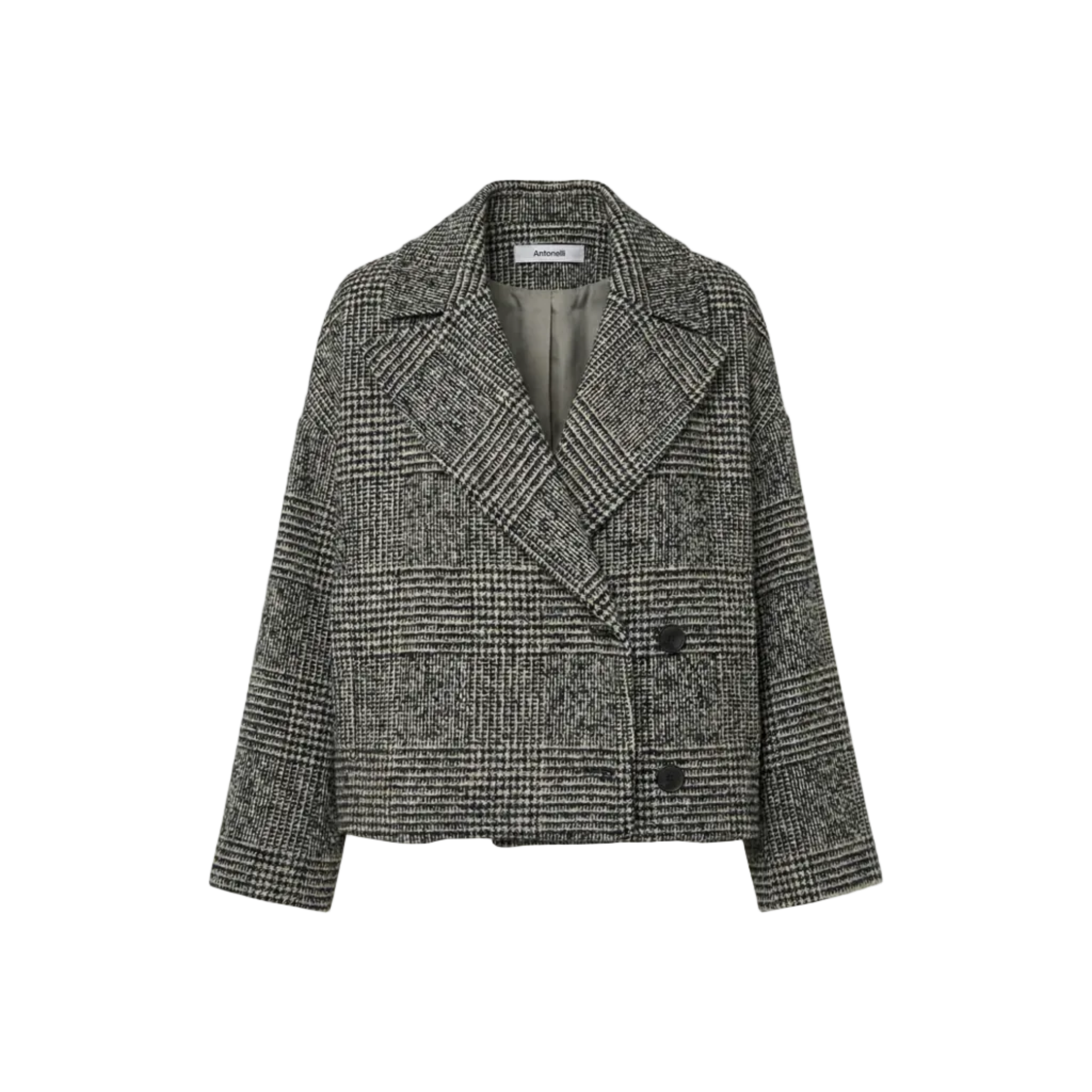 JACKET FRANCIACORTA black/grey