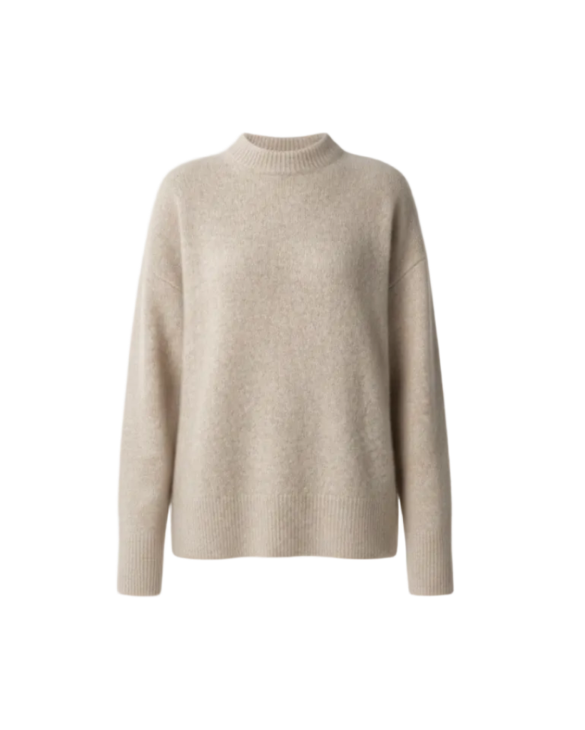 Cashmere-Silk Blend Sweater