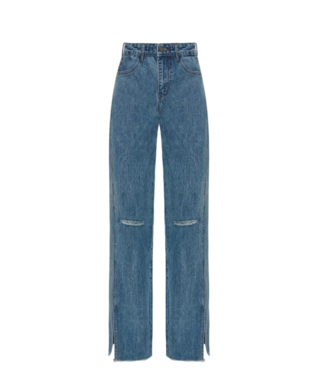 Jessi High-Rise Straight-Fit Jeans