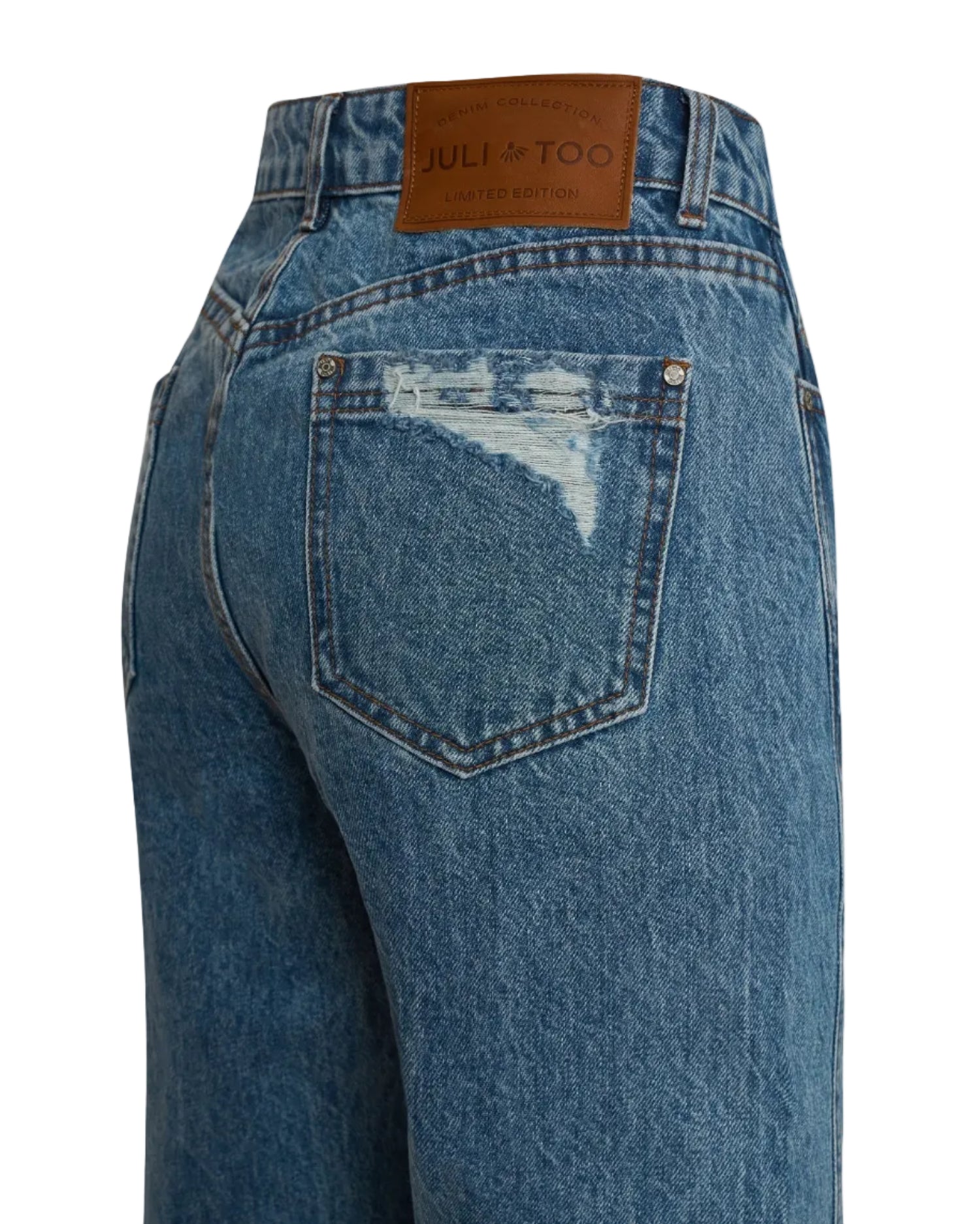 Jessi High-Rise Straight-Fit Jeans