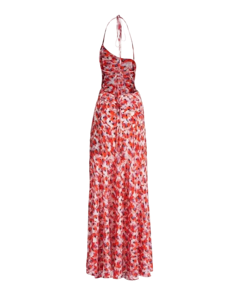 Isabella Silk Maxi Dress