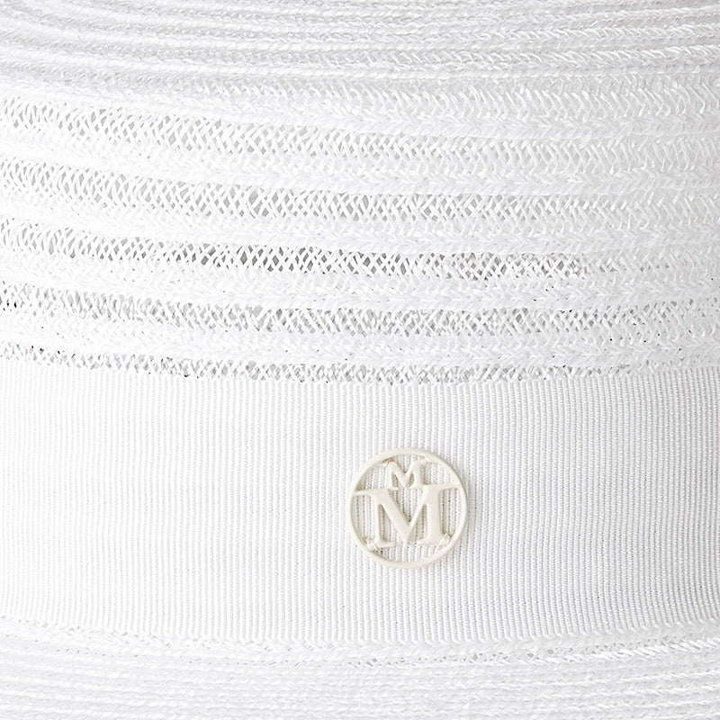 Kiki Straw Canotier Hat