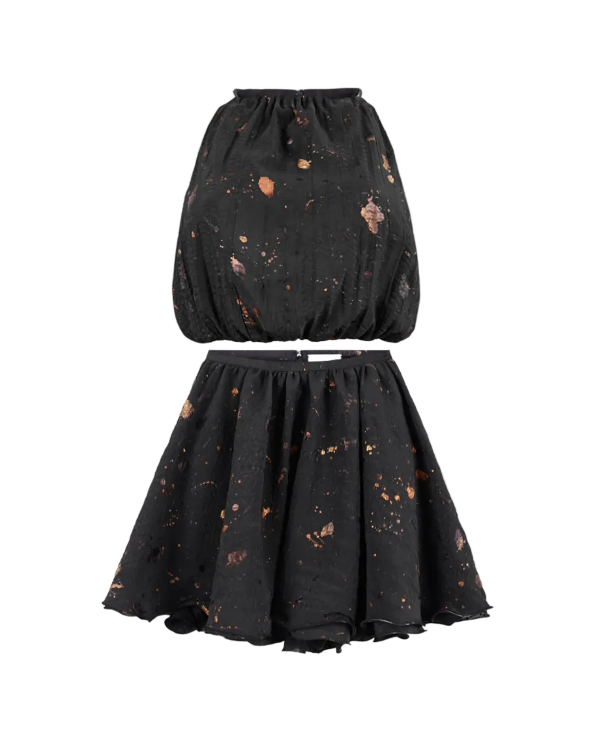 Lily Viscose Two-Piece Suit