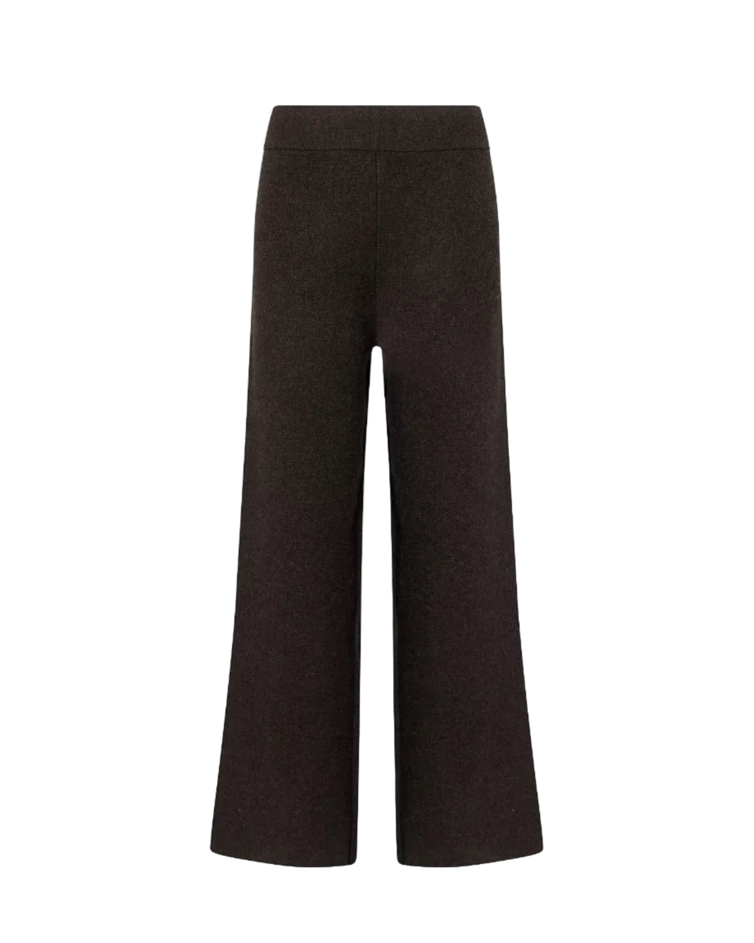 India Wide-Leg Cashmere Trousers