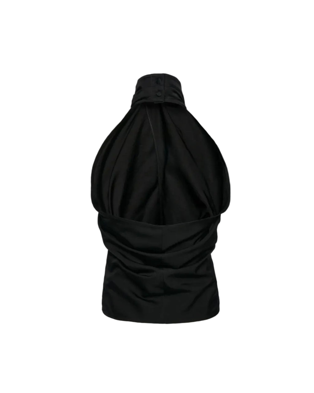 Draped Halterneck Blouse