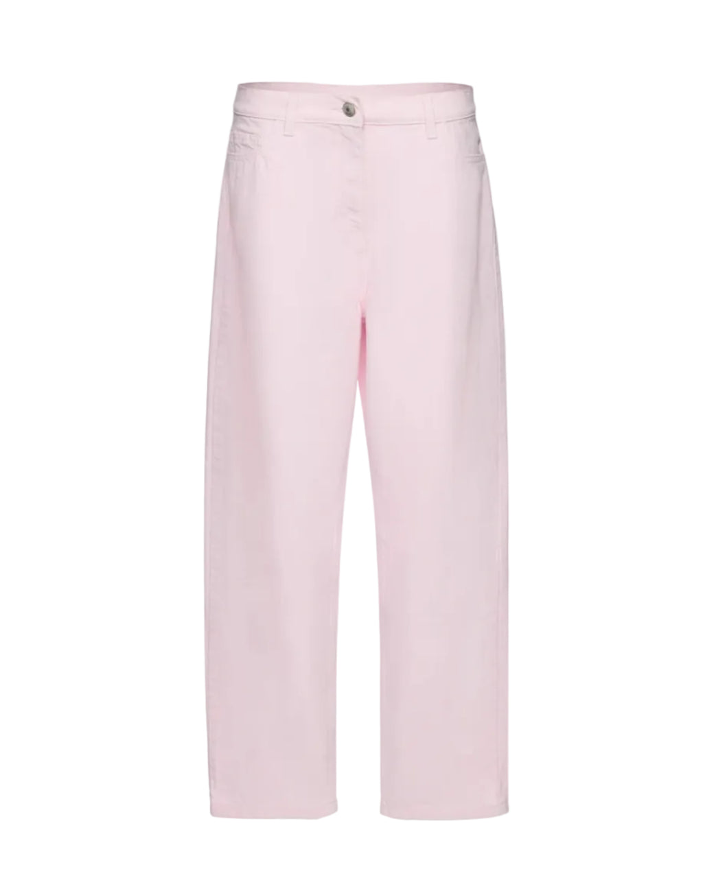 Loose-Leg Denim Pants