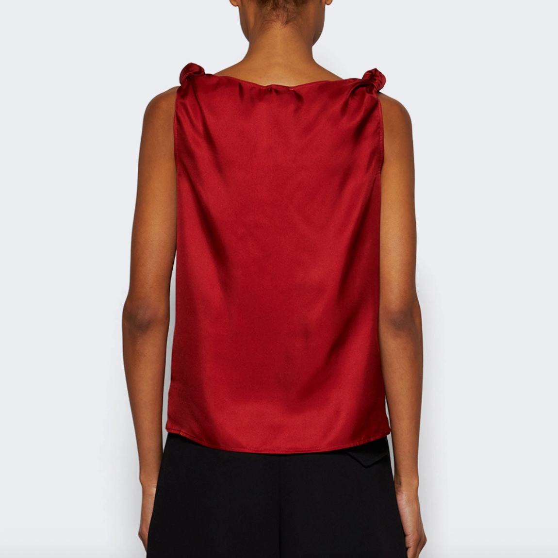 Remy Draped Silk Top