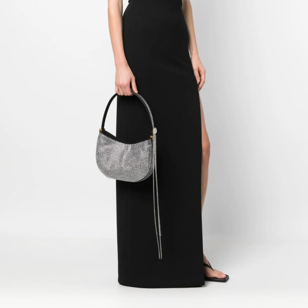 Medium Vesna Crystal-Embellished Shoulder Bag