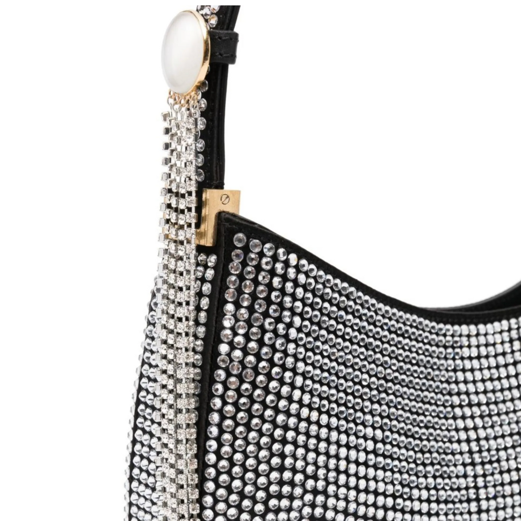 Medium Vesna Crystal-Embellished Shoulder Bag