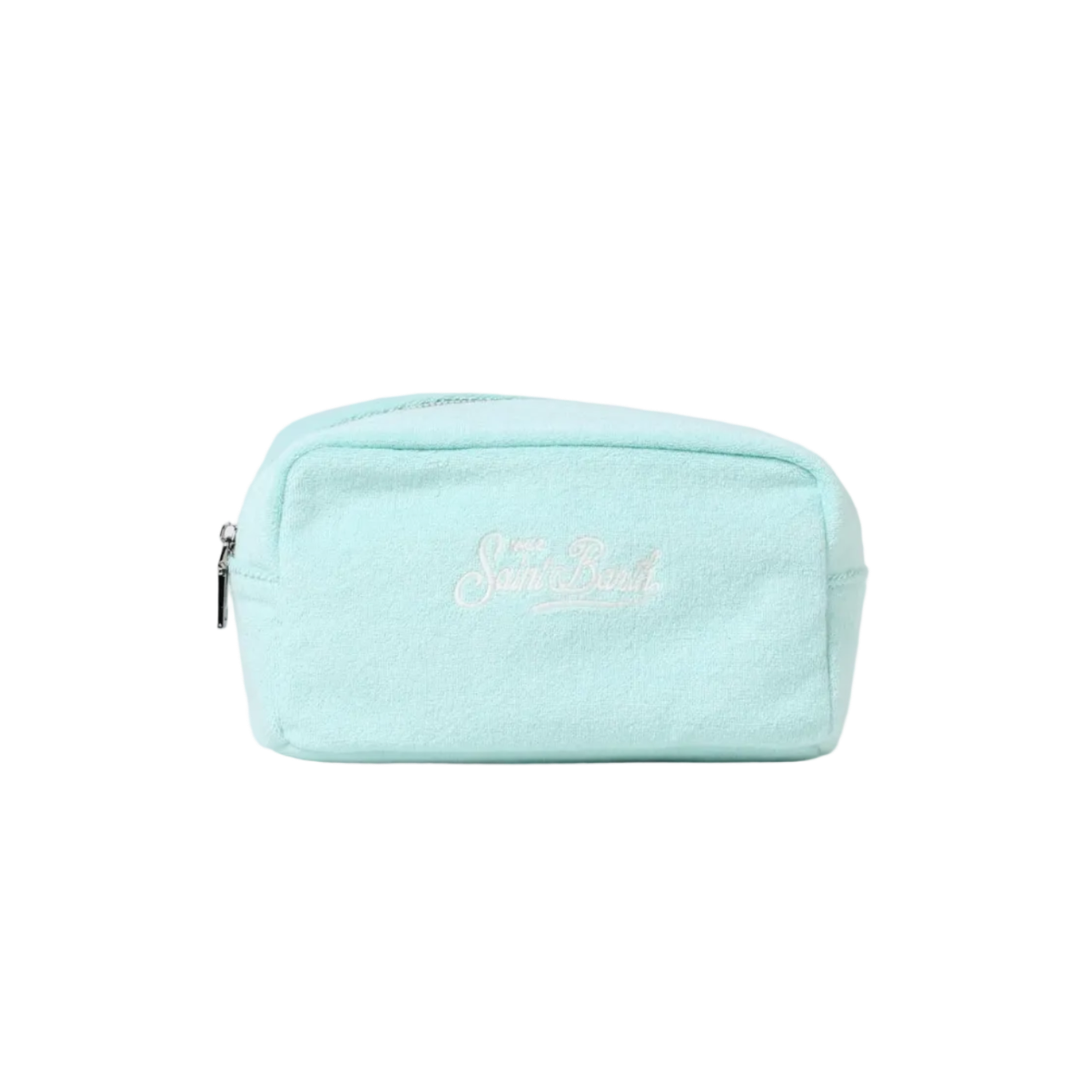 Logo-Embroidered Towelling Makeup Bag