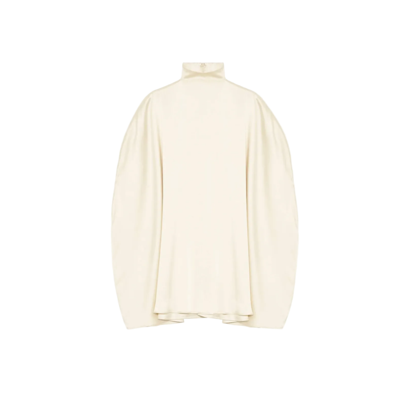 Miranda Silk Cape Mini Dress