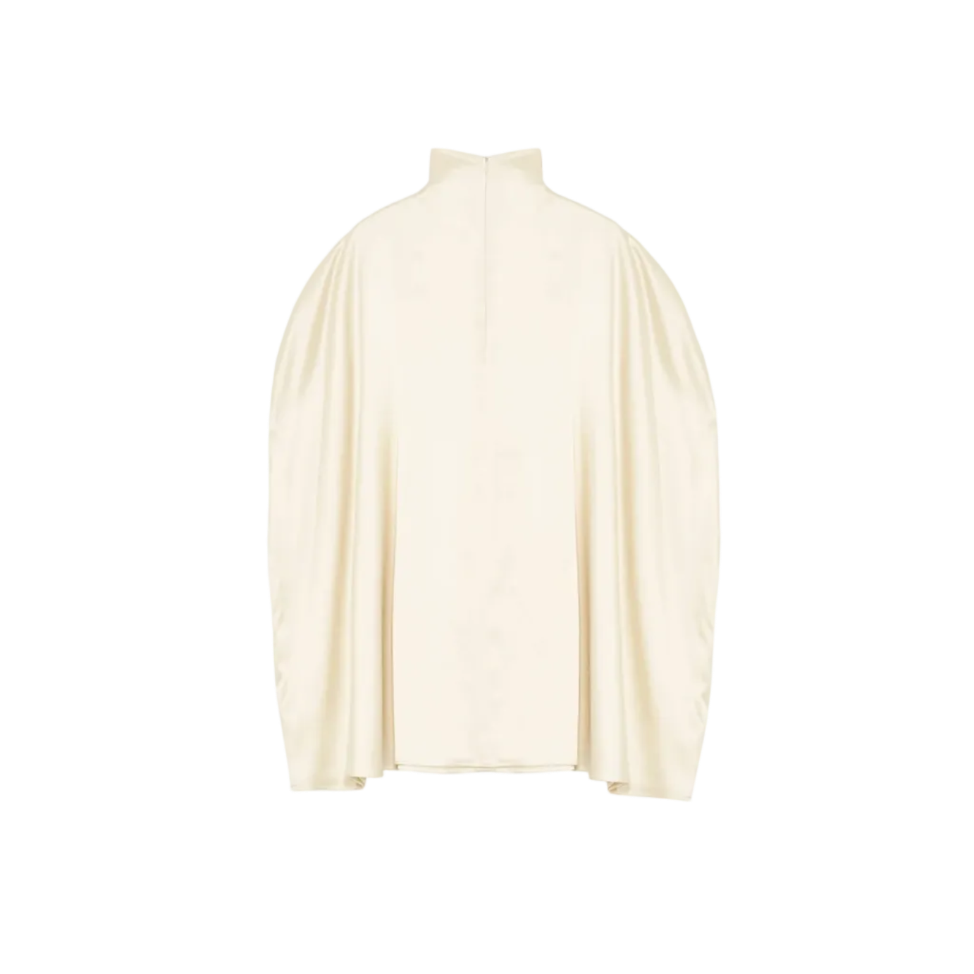 Miranda Silk Cape Mini Dress