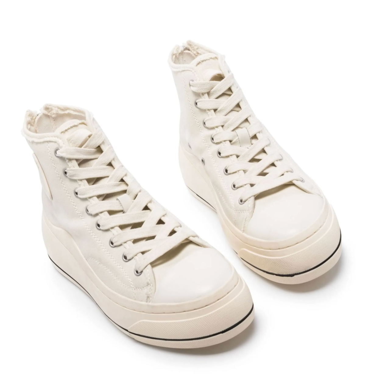 High-Top Platform Sneakers