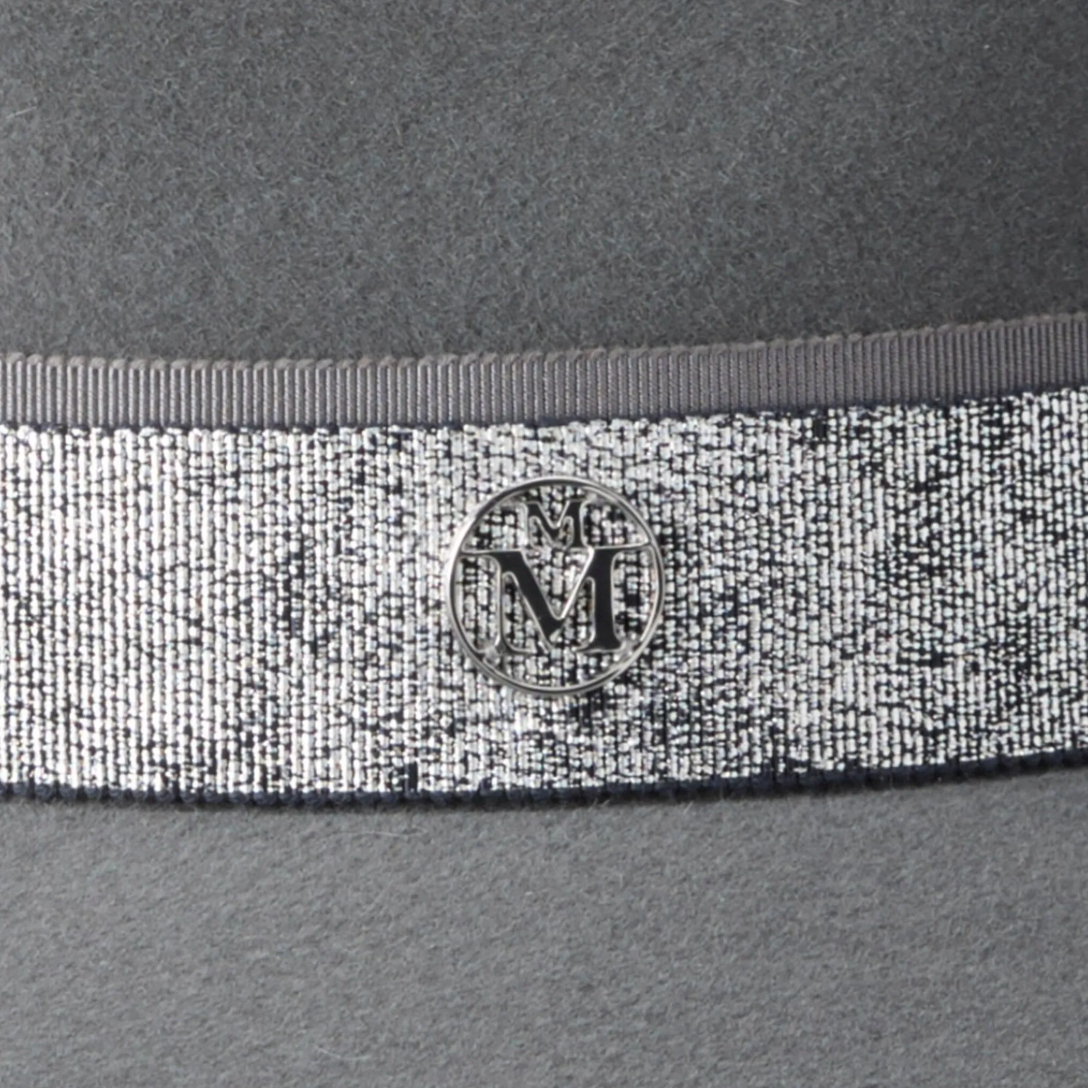 Wide-Brim Logo-Plaque Hat