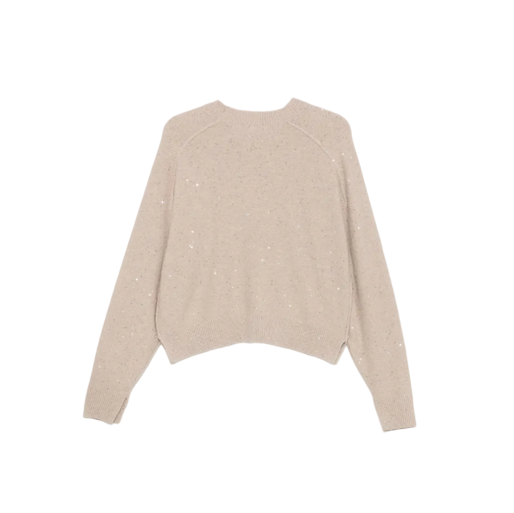 Sequin-Embellished Sweater