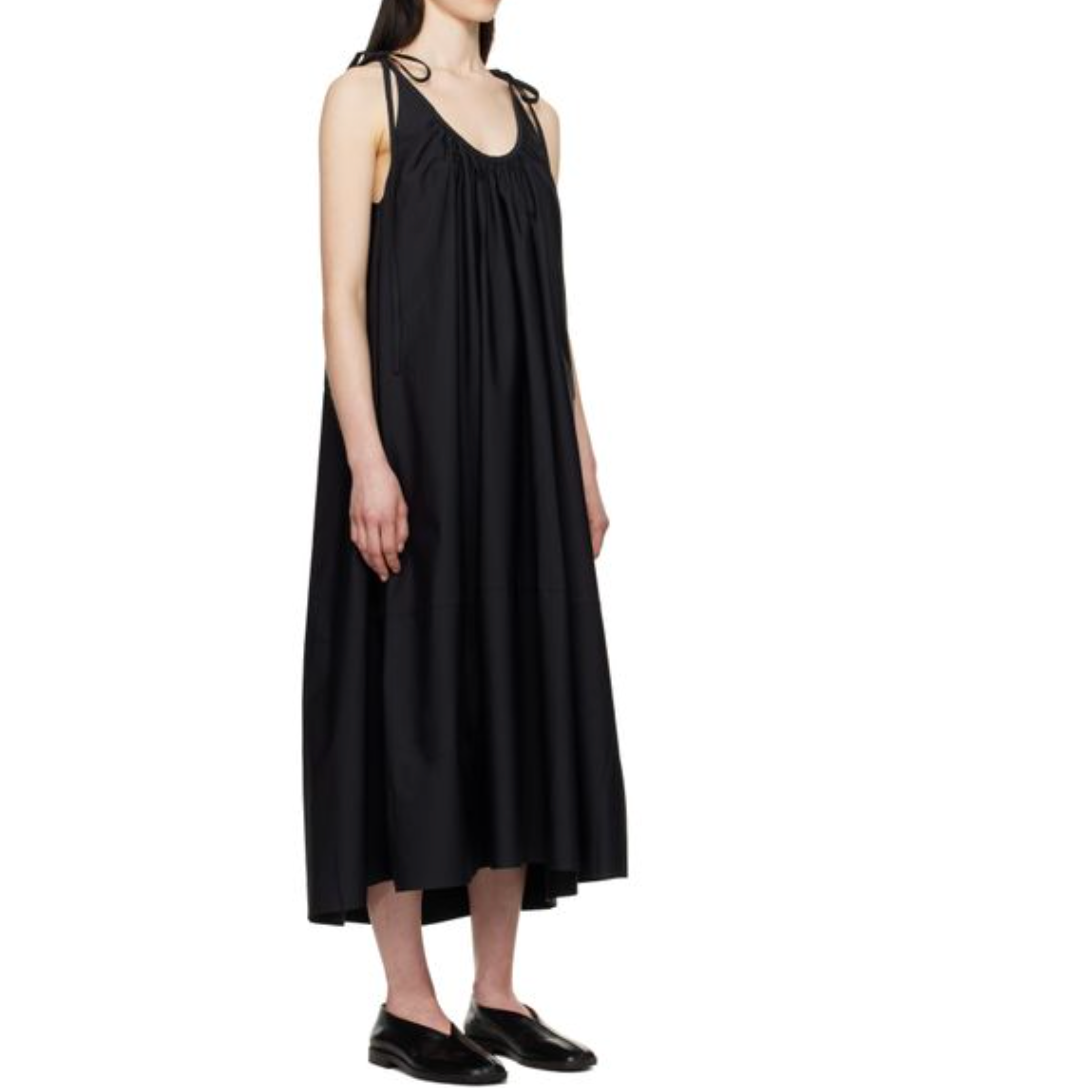 Gathered Halter Maxi Dress