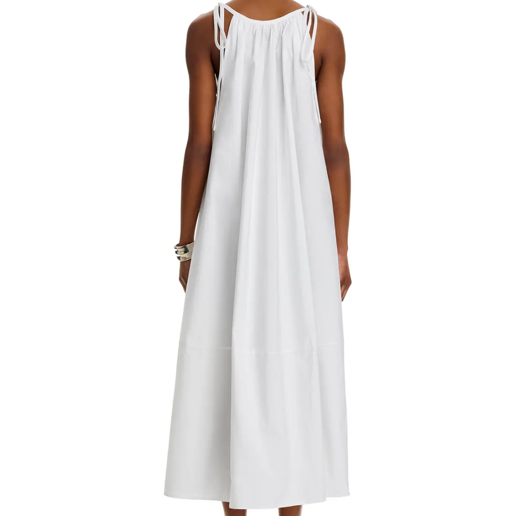 Gathered Halter Maxi Dress