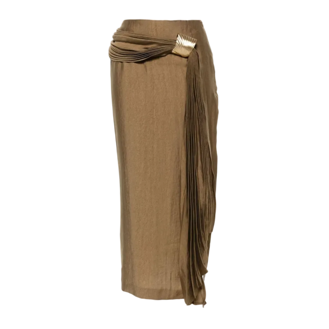 Caroline Draped-Detailed Skirt