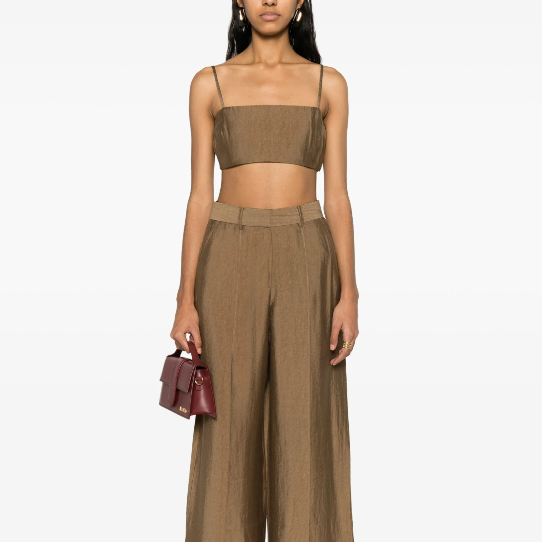 Tereza Square-Neck Crop Top