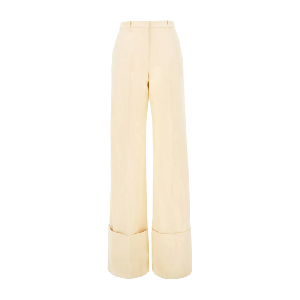 Del Core trousers wide leg cotton