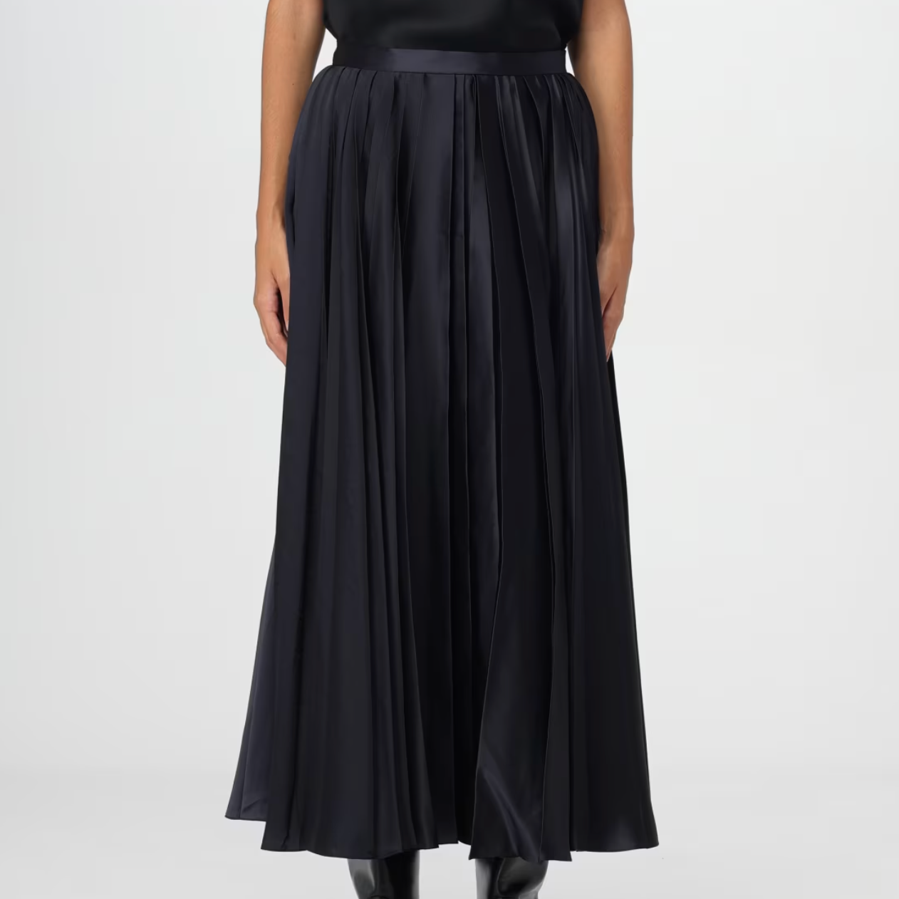 Viscose Midi Skirt