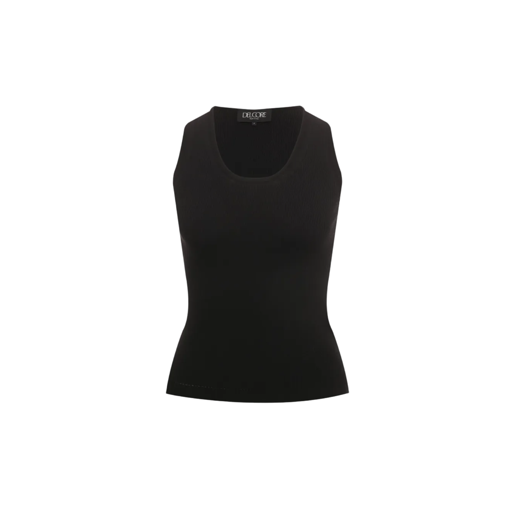 Cotton Strapless Peplum Top