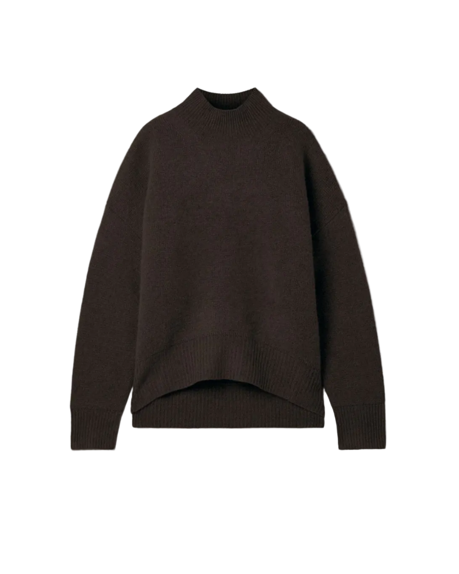 NANTES Brushed Cashmere Sweater