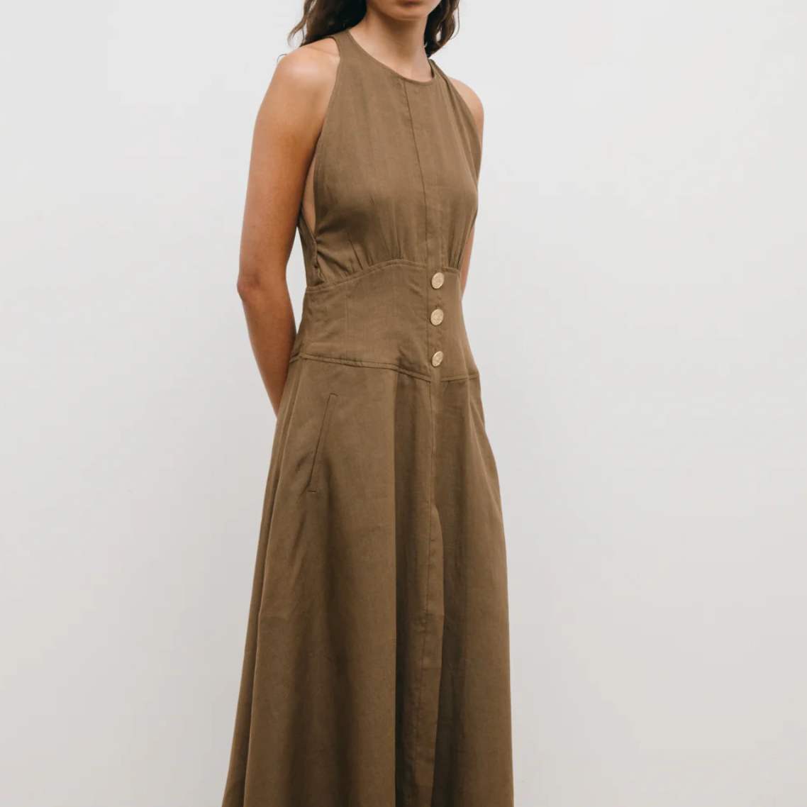 JESMAH Organic Linen Dress