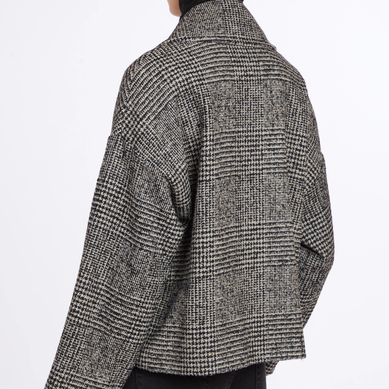 JACKET FRANCIACORTA black/grey