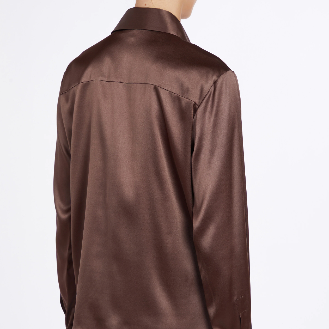 Camilla Wrap-Over Silk Shirt