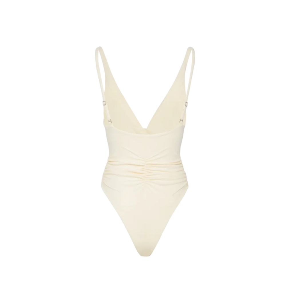 Magda Butrym Badeanzug creme 630724