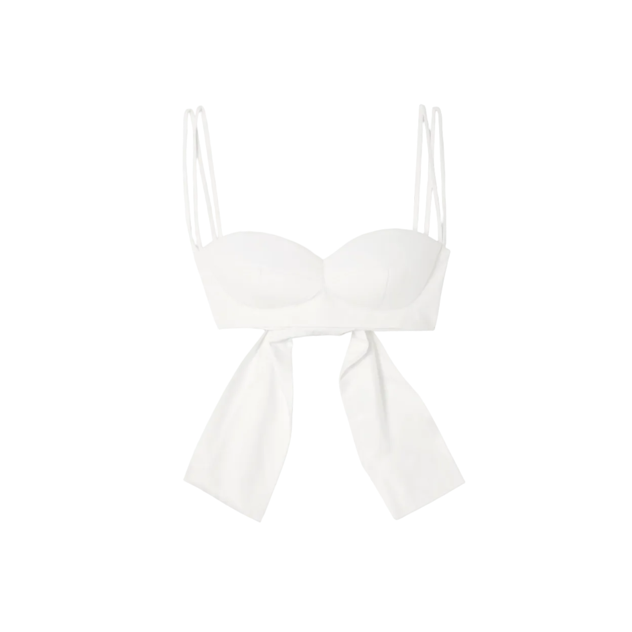 Rose Sweetheart Bra Top in Cotton